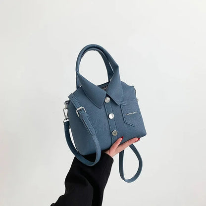Presley Collared Leather Bag