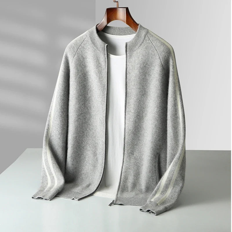 Callen Merino Stripe Cardigan