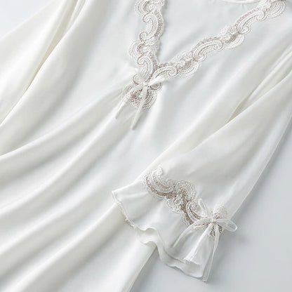 Poppy Satin Pajama Set