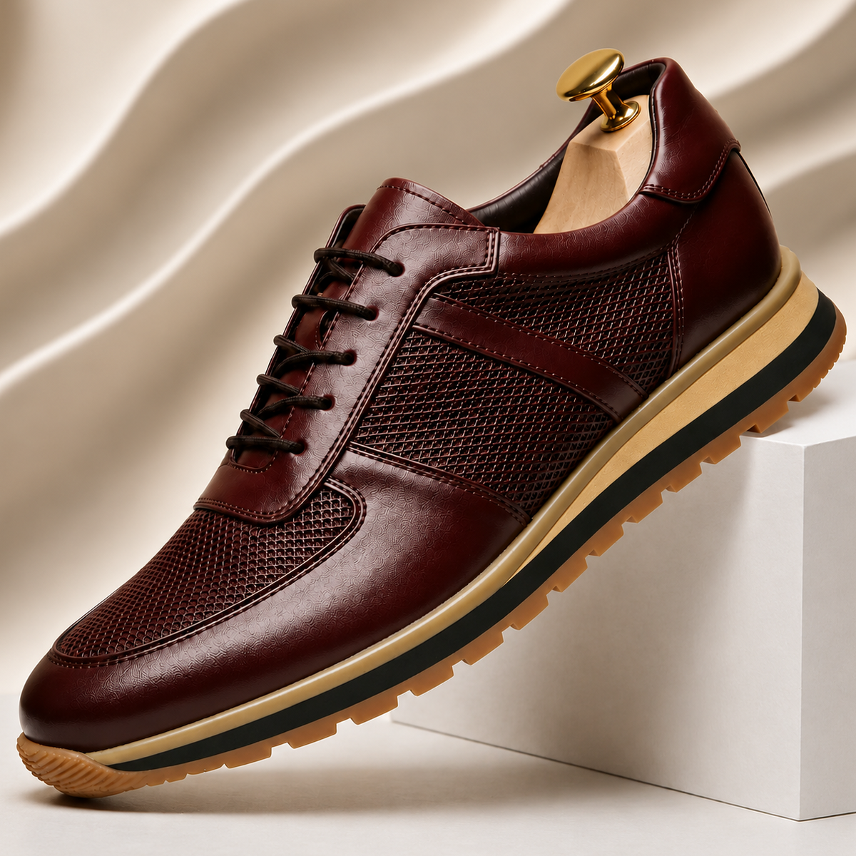 Beckett Cowhide Leather Sneakers