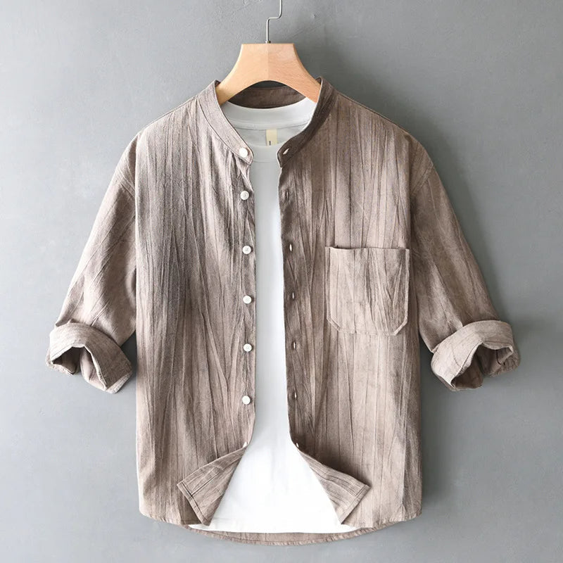 Elio Mandarin Shirt