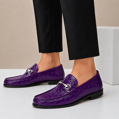 Hayes Cowhide Leather Loafers