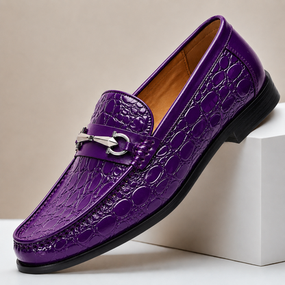 Hayes Cowhide Leather Loafers
