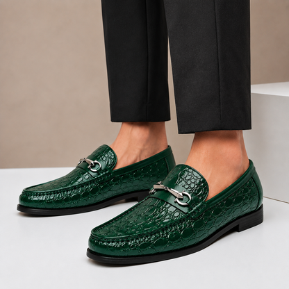 Hayes Cowhide Leather Loafers