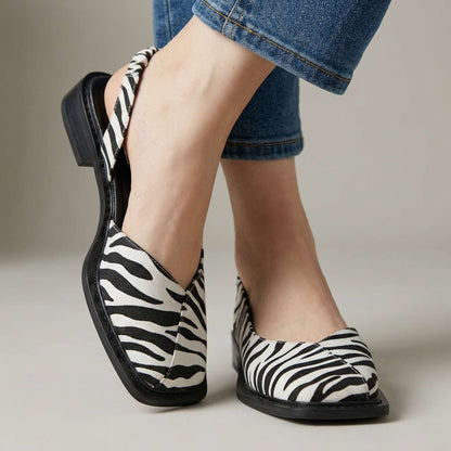 Marlowe Square-Toe Flats