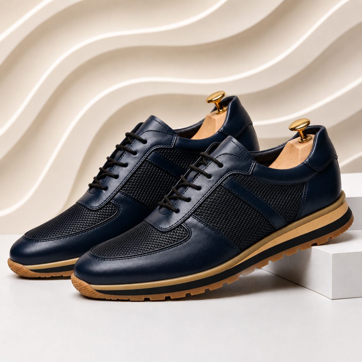 Beckett Cowhide Leather Sneakers