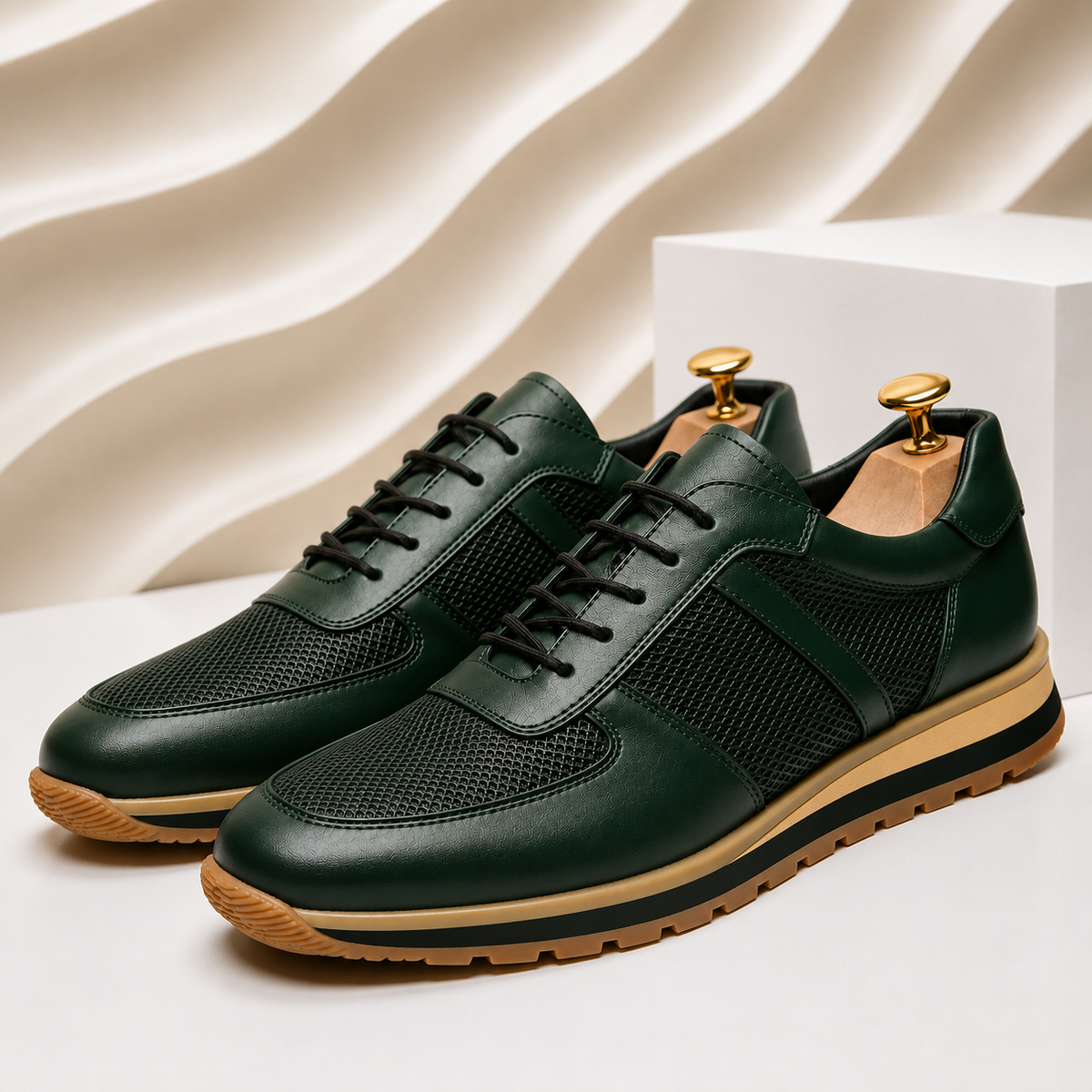 Beckett Cowhide Leather Sneakers