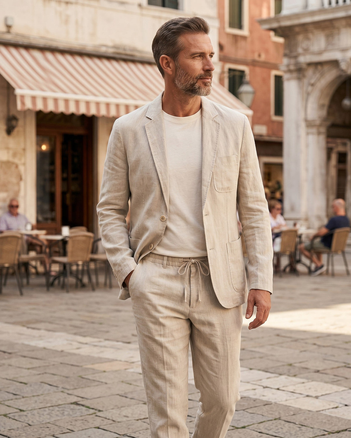 Sullivan Linen Suit Set