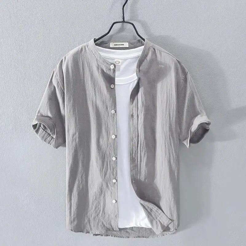Del Mar Cotton-Linen Shirt