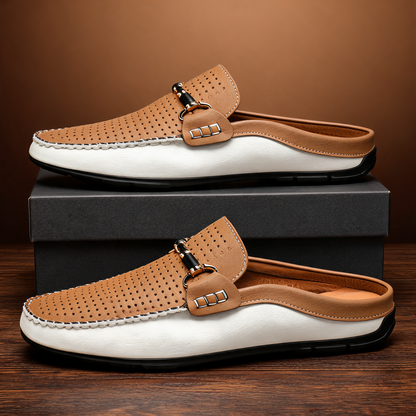 Dalton Leather Mules