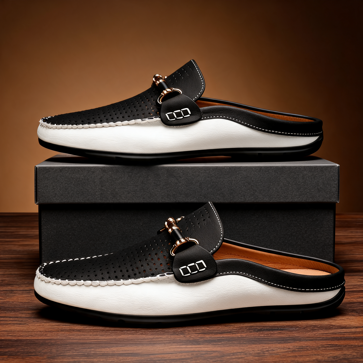 Dalton Leather Mules