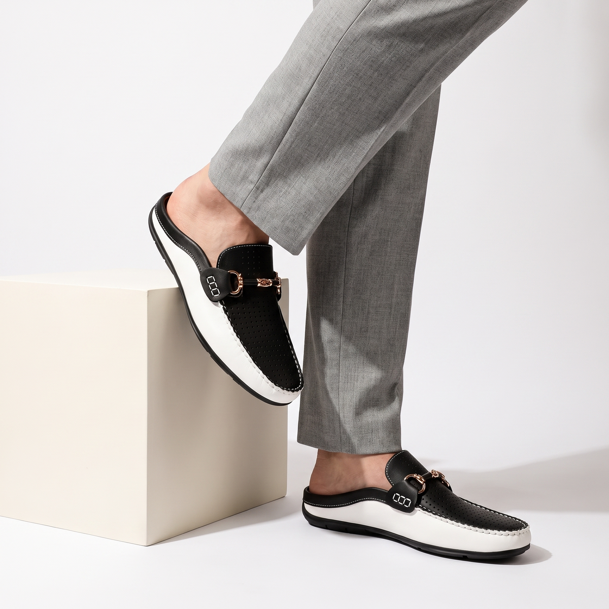 Dalton Leather Mules