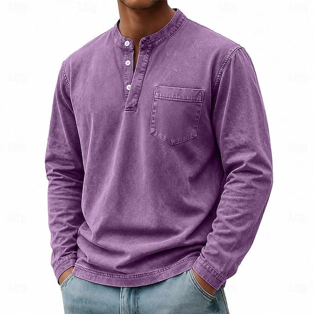 Carver Long Sleeve Henley