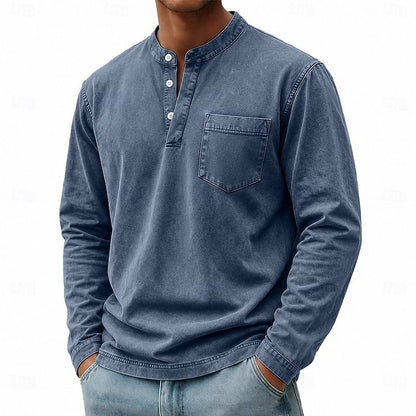 Carver Long Sleeve Henley