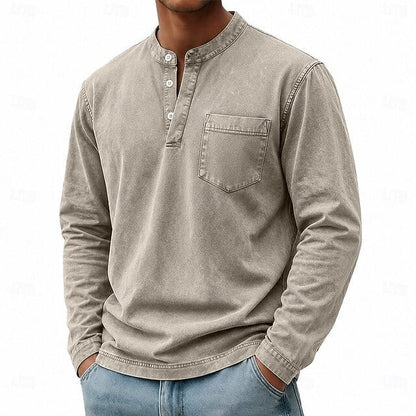 Carver Long Sleeve Henley