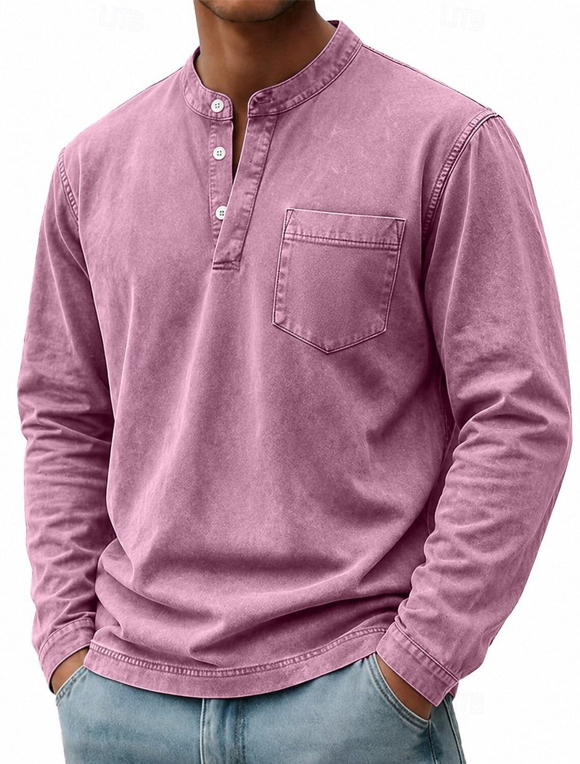 Carver Long Sleeve Henley