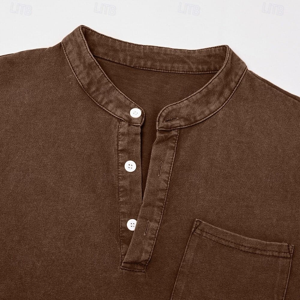 Carver Long Sleeve Henley