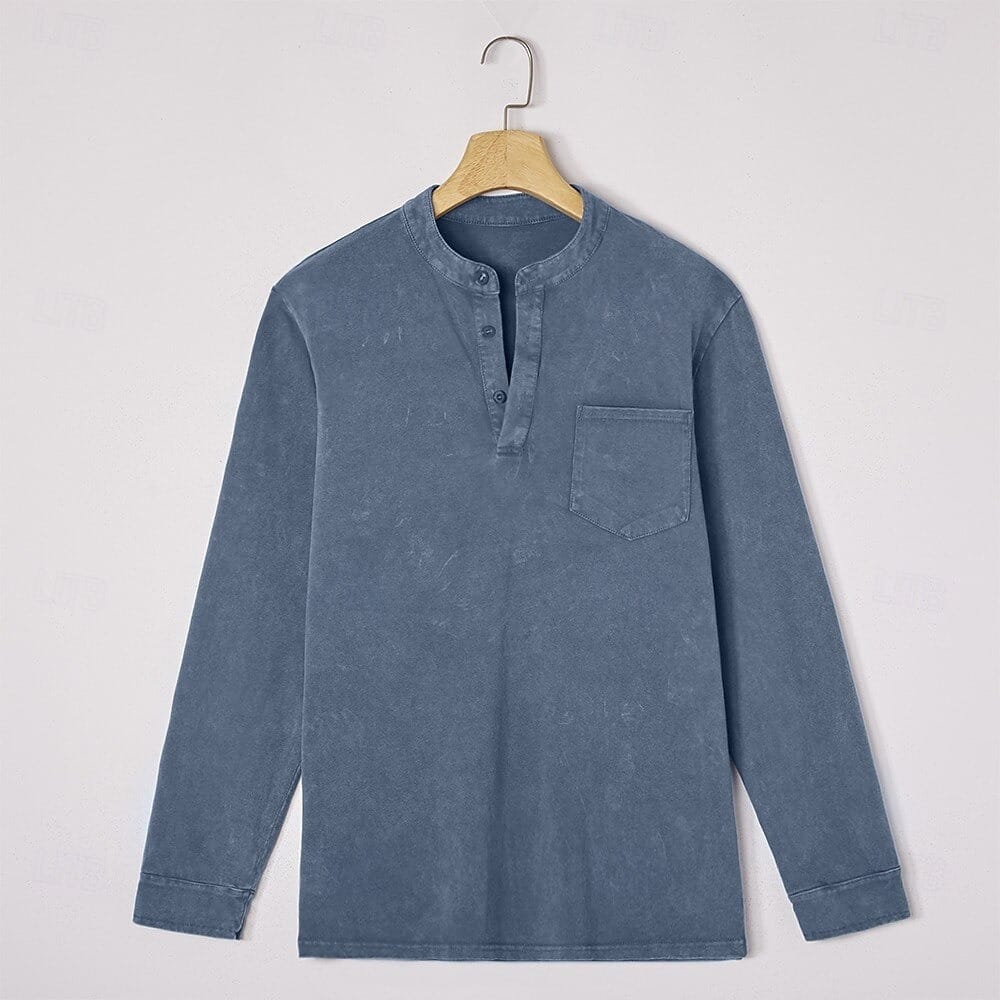 Carver Long Sleeve Henley