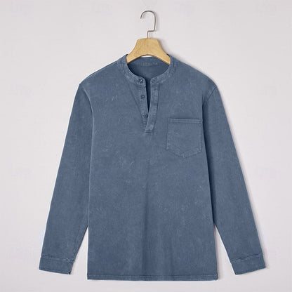 Carver Long Sleeve Henley