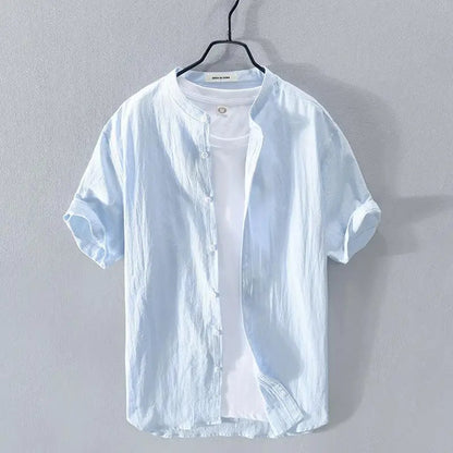 Del Mar Cotton-Linen Shirt